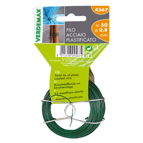 Plasticized Steel Wire 50m 8mm Ø