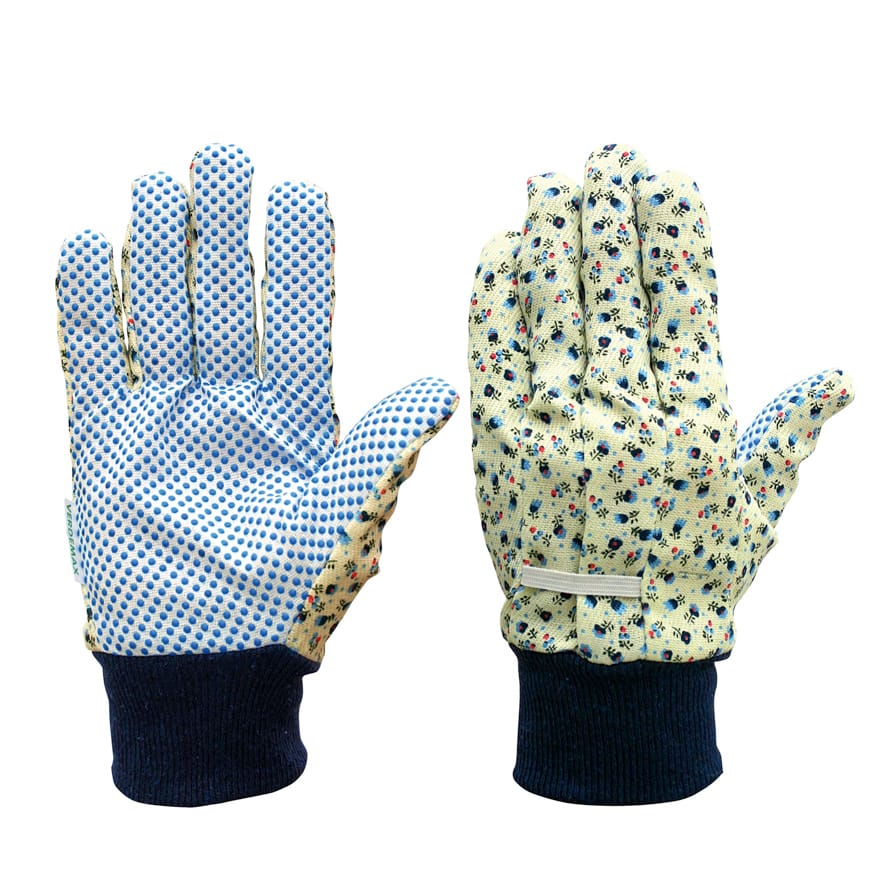 Patterned Garden Gloves