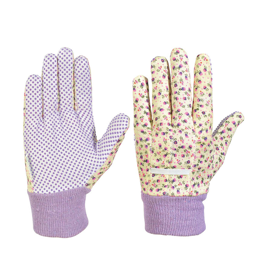 Patterned Garden Gloves